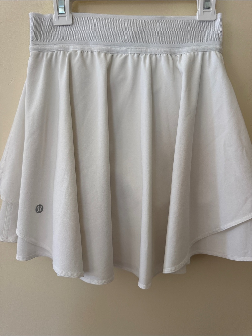 Lululemon Court Rival High Rise Skirt - White